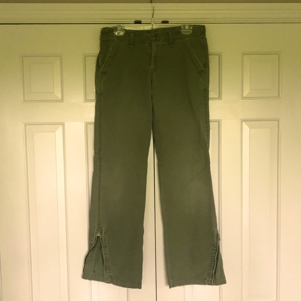 Green lucky pants